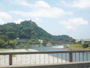 山道からの景色
