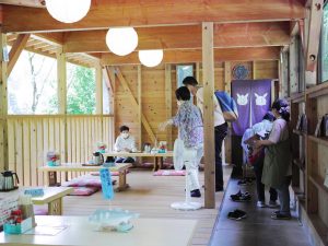 『鮎や』へ到着