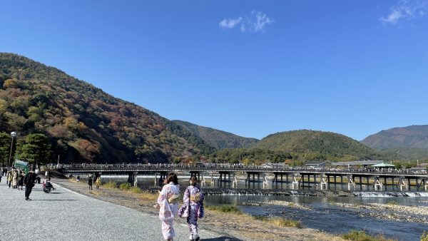京都・嵐山の紅葉巡り
